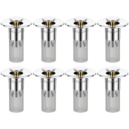 🚰 Stainless Steel Drain Hair Catcher