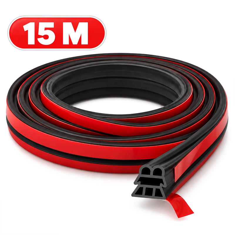 Car Noise Reduction Dust-proof Rubber Seal Strip