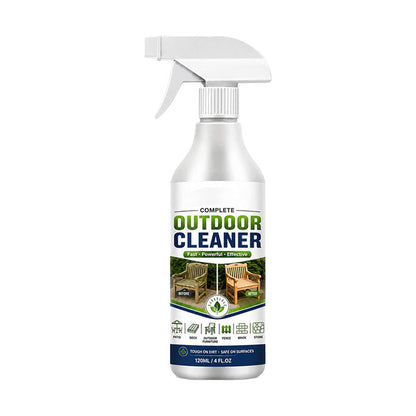🌿 LIMITED-TIME 50% OFF! Outdoor Surface Cleaner Spray, Fast Acting Stain Remover for Patio, Wooden Furniture & Outdoor Surfaces