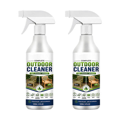 🌿 LIMITED-TIME 50% OFF! Outdoor Surface Cleaner Spray, Fast Acting Stain Remover for Patio, Wooden Furniture & Outdoor Surfaces
