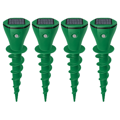 🌸Hot Sale 50% OFF☘️Solar Powered Waterproof Screw Mole Repellent (OFFER)