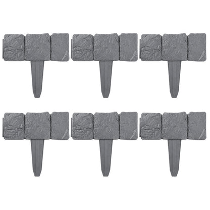 🌿✨WarmNest™ Stone-Look Edging Fence - Garden Edges That Stay Clean🏡♻️(OFFER)