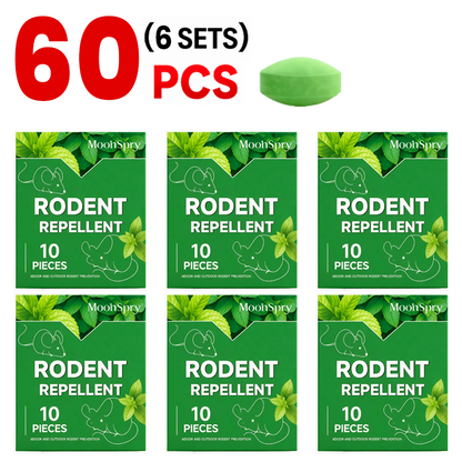 🥳2026 HOT SALE🥳💞50K+ SOLD!🏠🛡️ 50% OFF! Natural Peppermint Rodent Repellent Tablets