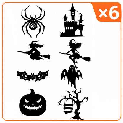 Halloween Glow in Dark Wall Stickers