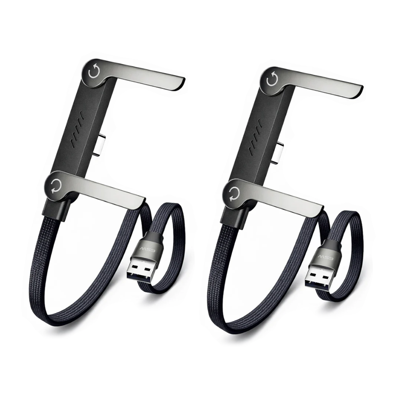 🎁Hot Sale 50% OFF🏆⚡2-in-1 Fast Charging Cable with Adjustable Phone Stand