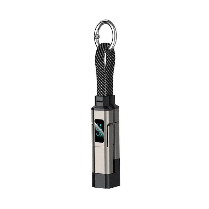 ⚡HOT SALE 50% OFF🔥4-in-1 Digital Display Keychain Charging Cable