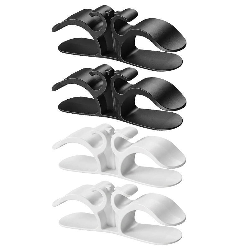 2 Sets (2× Black + 2× White)