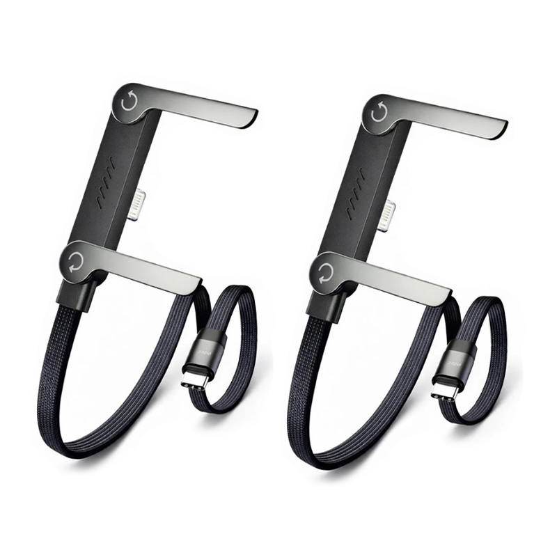 🎁Hot Sale 50% OFF🏆⚡2-in-1 Fast Charging Cable with Adjustable Phone Stand