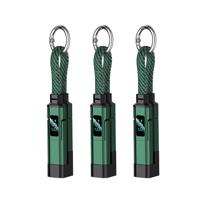 ⚡HOT SALE 50% OFF🔥4-in-1 Digital Display Keychain Charging Cable