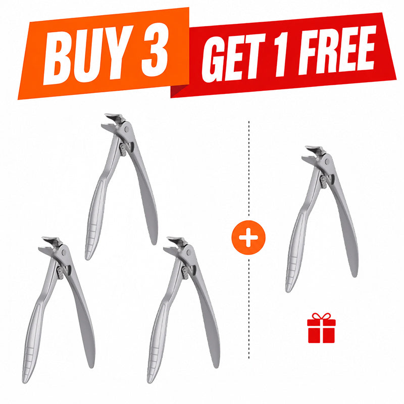 💥LAST DAY BUY 3 GET 1 FREE!🔥50K+ SOLD!Curved stainless steel nail clippers – Ergonomic and easy for seniors to use