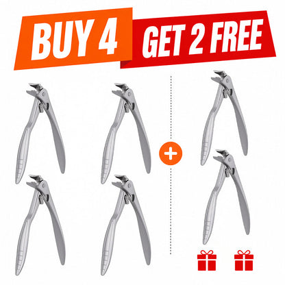 💥LAST DAY BUY 3 GET 1 FREE!🔥50K+ SOLD!Curved stainless steel nail clippers – Ergonomic and easy for seniors to use