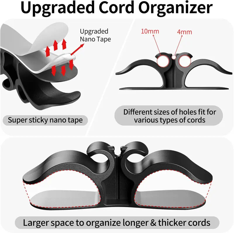WarmNest™ Kitchen Appliance Cord Organizer Hooks