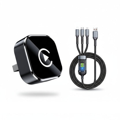 📢📢50% OFF!🔥2-in-1 Wireless CarPlay For Iphone & Android Auto Adapter — No More Cables