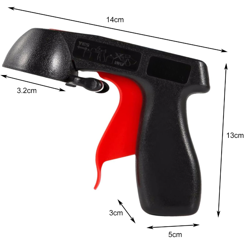Universal Spray Can Trigger Handle