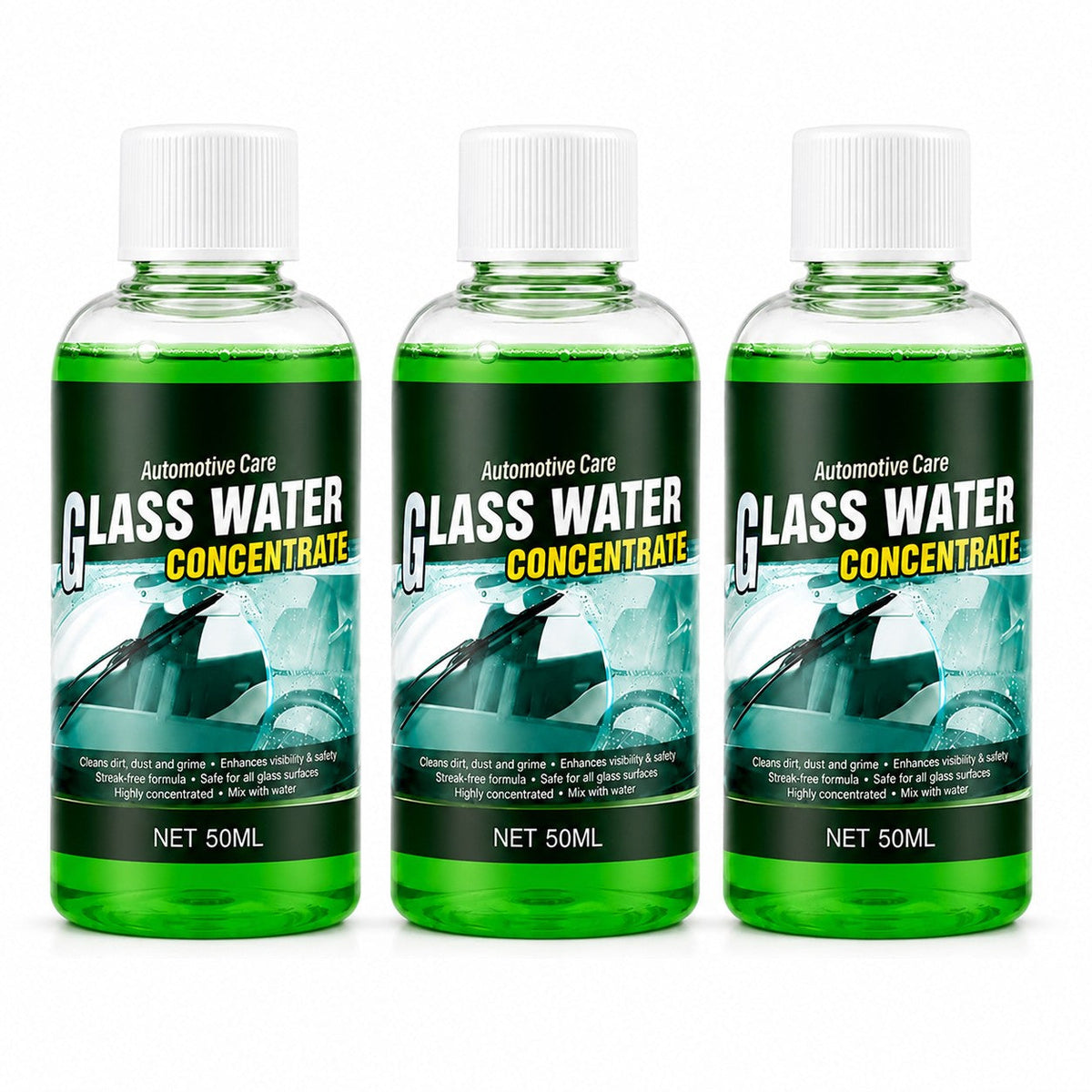 🥳2026 HOT SALE🥳 Glass Concentrate – 10ml makes 1L, cuts bugs & grime, streak-free.