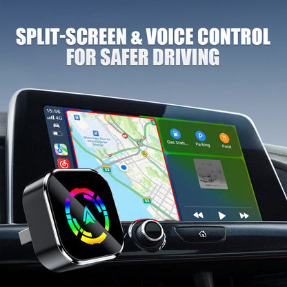 📢📢50% OFF!🔥2-in-1 Wireless CarPlay For Iphone & Android Auto Adapter — No More Cables