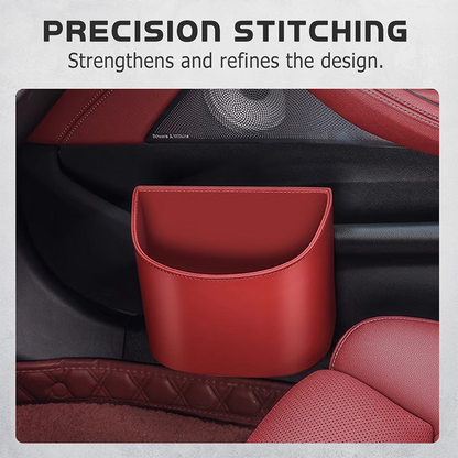 🚗🧺  Leather Car Door Cup Holder – Wide‑mouth opening, easy reach for drinks & phone. (offer)