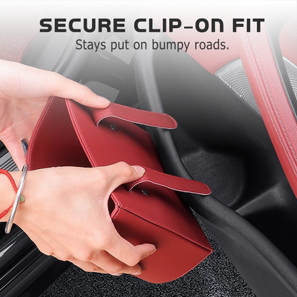 🚗🧺  Leather Car Door Cup Holder – Wide‑mouth opening, easy reach for drinks & phone. (offer)