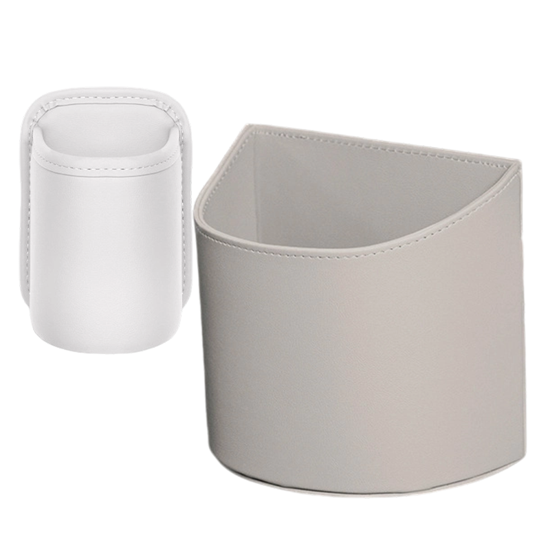 🚗🧺  Leather Car Door Cup Holder – Wide‑mouth opening, easy reach for drinks & phone. (offer)