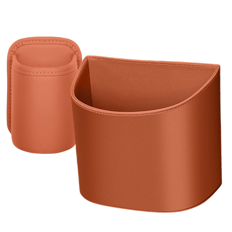 🚗🧺  Leather Car Door Cup Holder – Wide‑mouth opening, easy reach for drinks & phone. (offer)