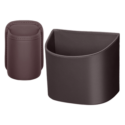 🚗🧺  Leather Car Door Cup Holder – Wide‑mouth opening, easy reach for drinks & phone. (offer)