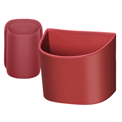 🚗🧺  Leather Car Door Cup Holder – Wide‑mouth opening, easy reach for drinks & phone. (offer)