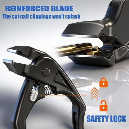 💥LAST DAY BUY 3 GET 1 FREE!🔥50K+ SOLD!Curved stainless steel nail clippers – Ergonomic and easy for seniors to use