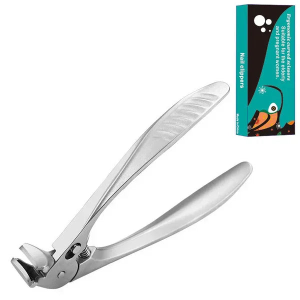 💥LAST DAY BUY 3 GET 1 FREE!🔥50K+ SOLD!Curved stainless steel nail clippers – Ergonomic and easy for seniors to use