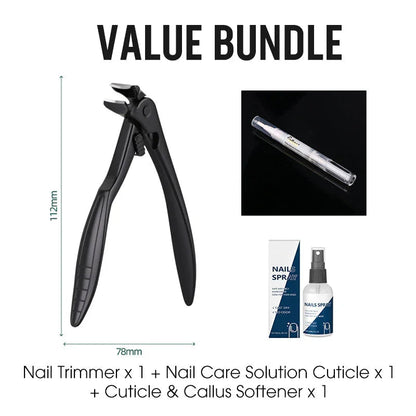 💥LAST DAY BUY 3 GET 1 FREE!🔥50K+ SOLD!Curved stainless steel nail clippers – Ergonomic and easy for seniors to use