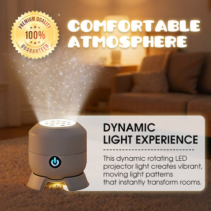 WarmNest™ Dynamic Rotating LED Projector Light (offer)