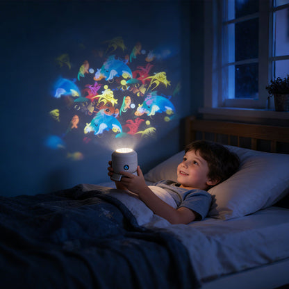 🌊 WarmNest™ Dynamic Rotating LED Projector Light