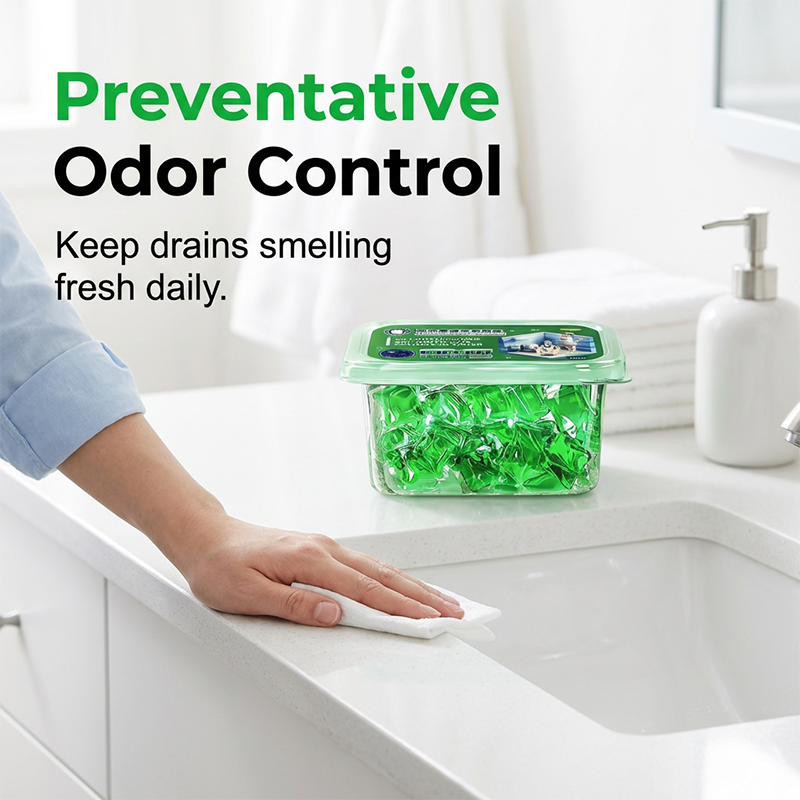 Drain Deodorizer Pods – Bio‑enzyme formula neutralizes smells at the source. Instant fresh scent, no harsh chemicals. Say goodbye to embarrassing odours. 🚰✅ （offer)