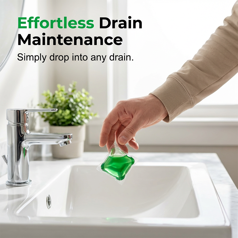 Drain Deodorizer Pods – Bio‑enzyme formula neutralizes smells at the source. Instant fresh scent, no harsh chemicals. Say goodbye to embarrassing odours. 🚰✅ （offer)