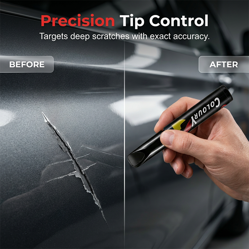 Touch Up Paint Pen – Precision tip, waterproof & anti‑rust. Covers deep scratches in seconds💸🔧 (offer)
