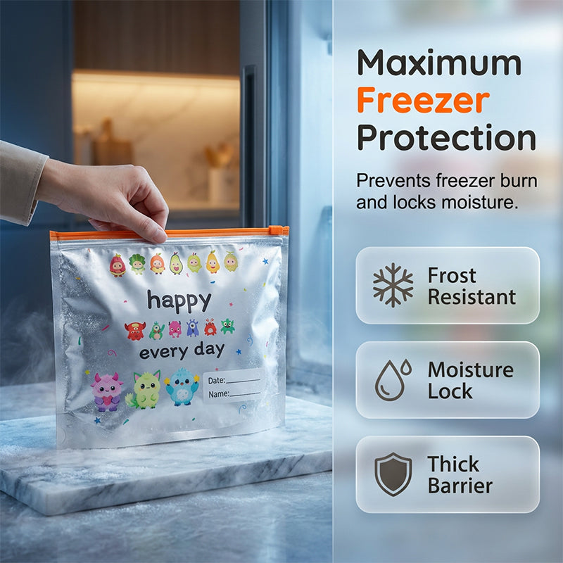 ⭐WarmNest™ Reusable Aluminum Foil Sealable Storage Bags (10-Pieces)