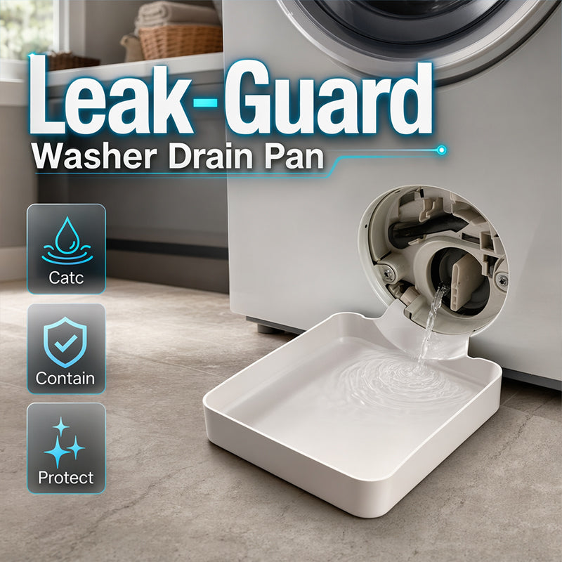 🎁✨Universal Front-Load Washing Machine Drain Pan