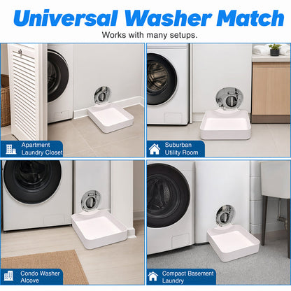 🎁✨Universal Front-Load Washing Machine Drain Pan