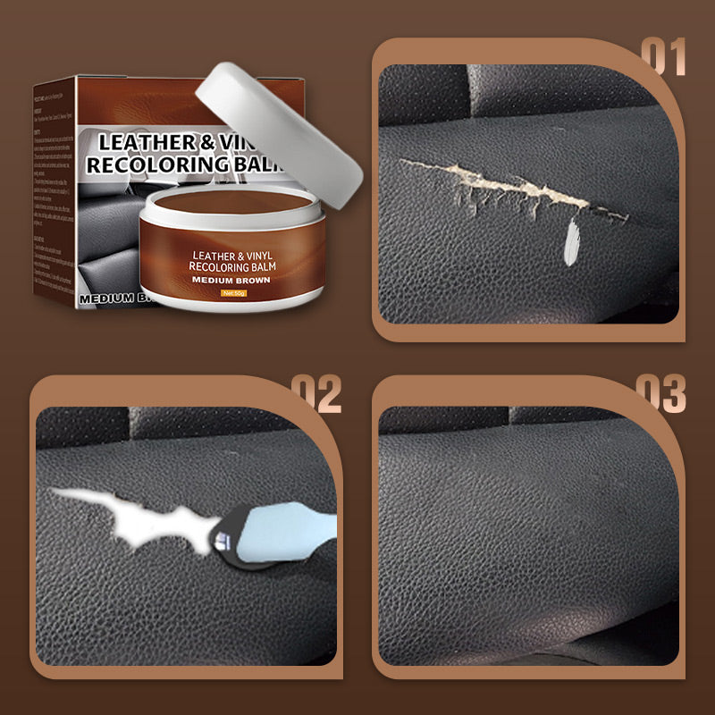 🥳2026 HOT SALE🥳💞50K+ SOLD!🛋️✨ 50% OFF! Leather Repair Paste – Fills scratches & scuffs, restores texture.