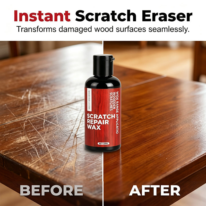 🪵🔧Scratch Repair Wax – Instantly fills scratches & scuffs on wood floors & furniture. ✨