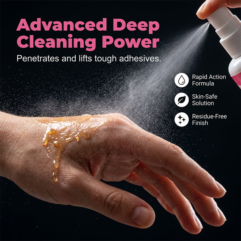 🥳2026 HOT SALE🥳💞50K+ SOLD!✨🤲  Gentle Resin Remover for Hands – Instantly dissolves sticky epoxy & UV resin.🎨