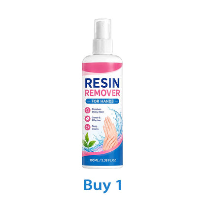🥳2026 HOT SALE🥳💞50K+ SOLD!✨🤲  Gentle Resin Remover for Hands – Instantly dissolves sticky epoxy & UV resin.🎨