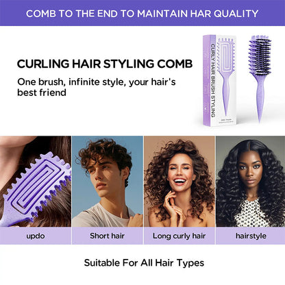 Ventilated Detangling Brush for Curly Hair (offer)