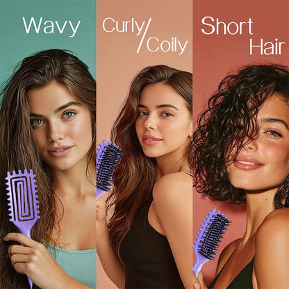 Ventilated Detangling Brush for Curly Hair (offer)