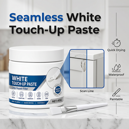 White Furniture Touch-Up Paste with Brush （offer)