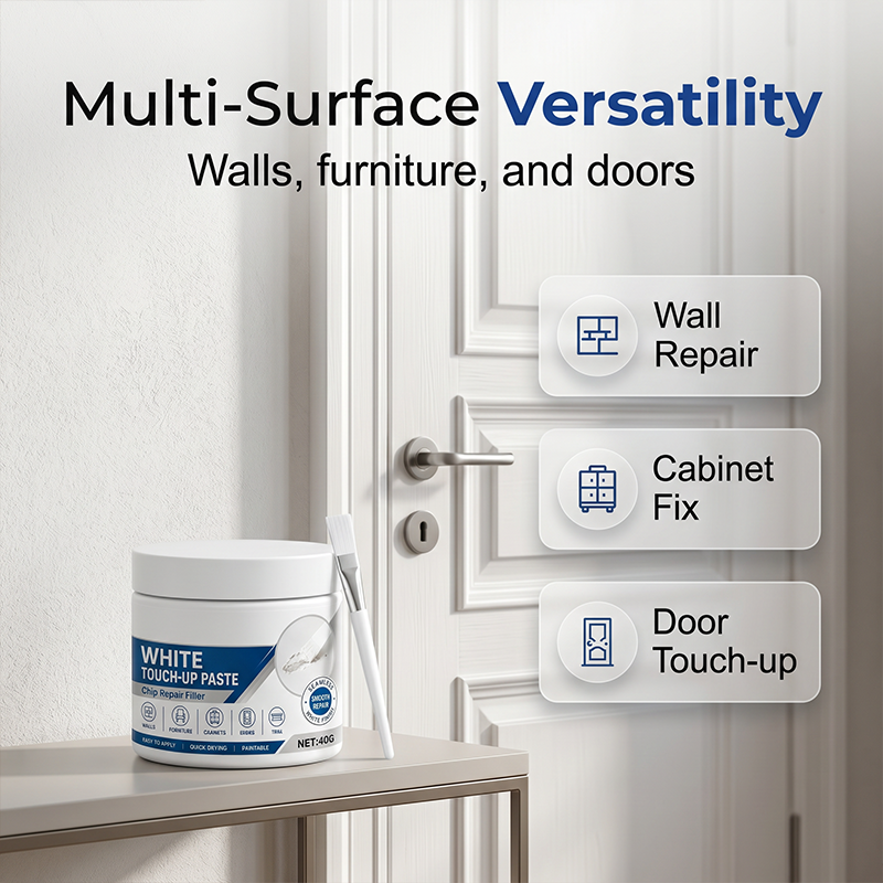 White Furniture Touch-Up Paste with Brush （offer)
