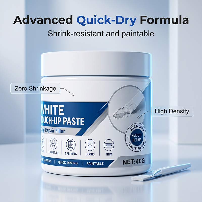 White Furniture Touch-Up Paste with Brush （offer)