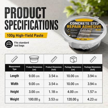WarmNest™ Concrete Step Repair Adhesive