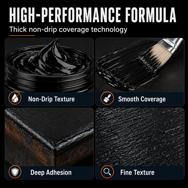 WarmNest™ Black Metal Restoration Paste | Rust Protection & Surface Repair