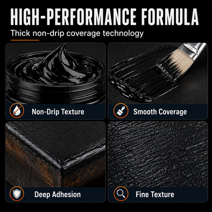 WarmNest™ Black Metal Restoration Paste | Rust Protection & Surface Repair