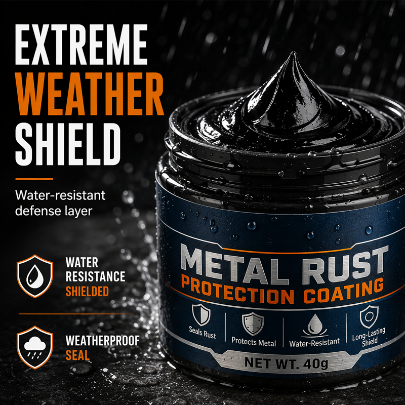 WarmNest™ Black Metal Restoration Paste | Rust Protection & Surface Repair